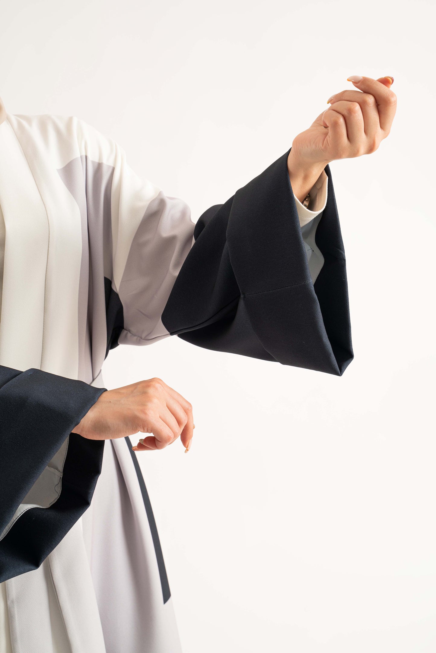 THE SUN white Abaya- Modest Dresses, Abaya,Maxi, Long Sleeve dress!