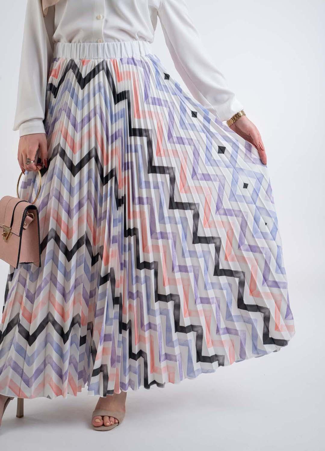 LOEWE Zigzag Skirt - Modest Dresses, Abaya, Long Sleeve dress!