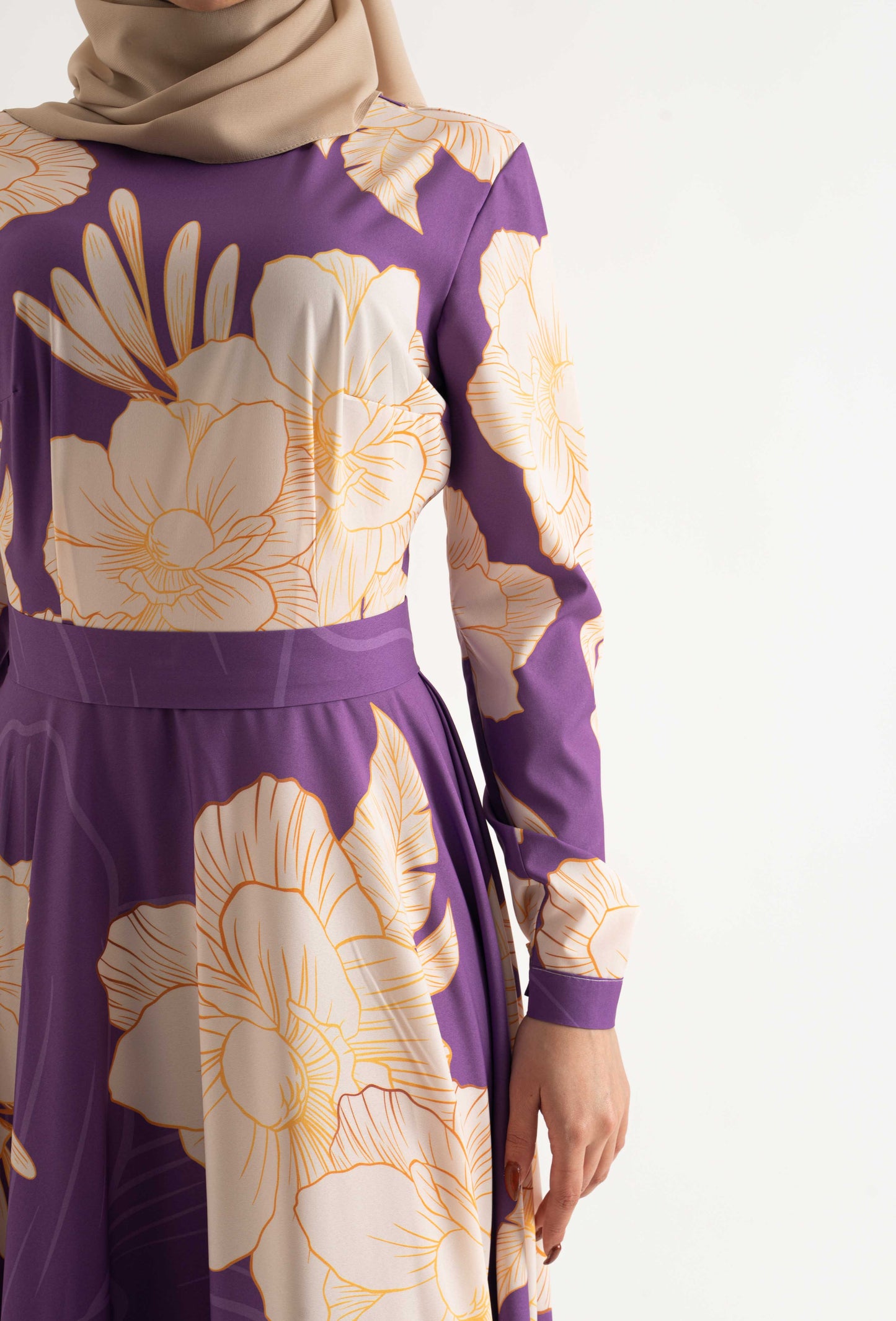 MIRABELLA Modest Dresses, Abaya, Long Sleeve dress!