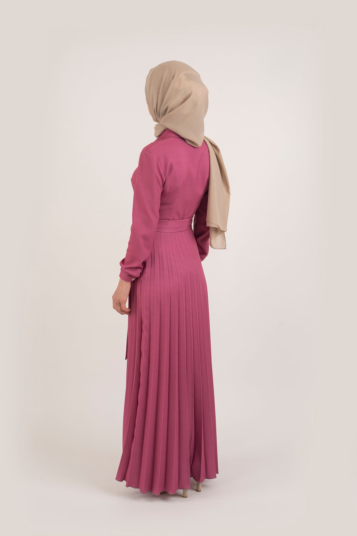 Raspberry Dress - Modest Dresses, Abaya, Long Sleeve dress!