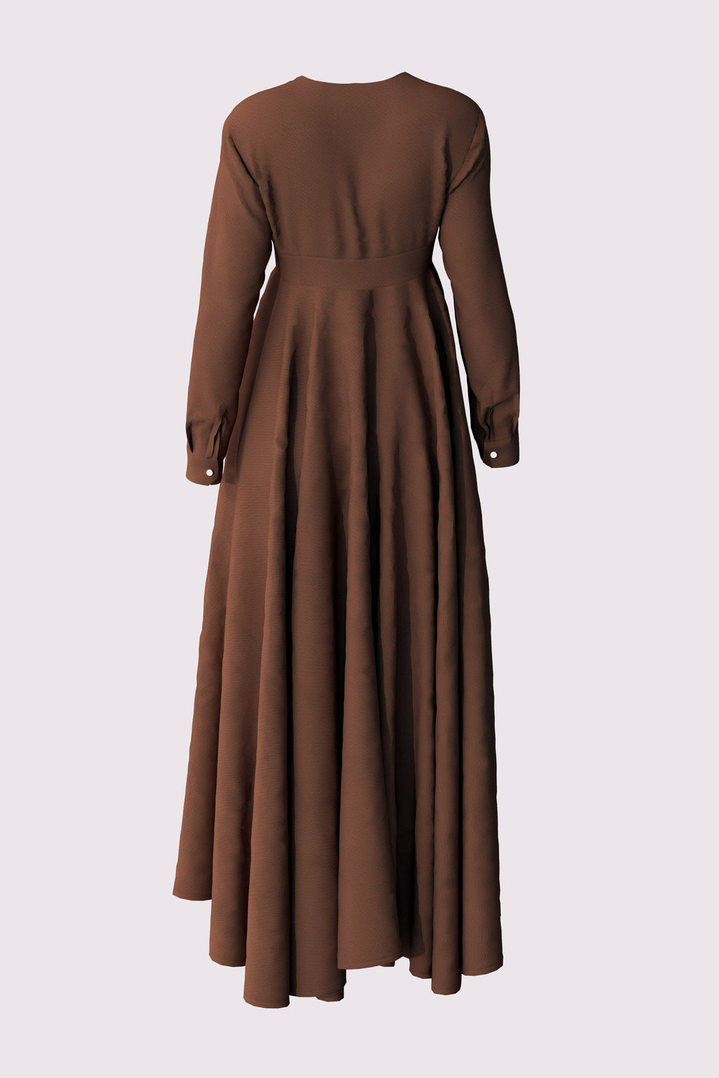 Cassandra Maxi Dress - Dark Chai
