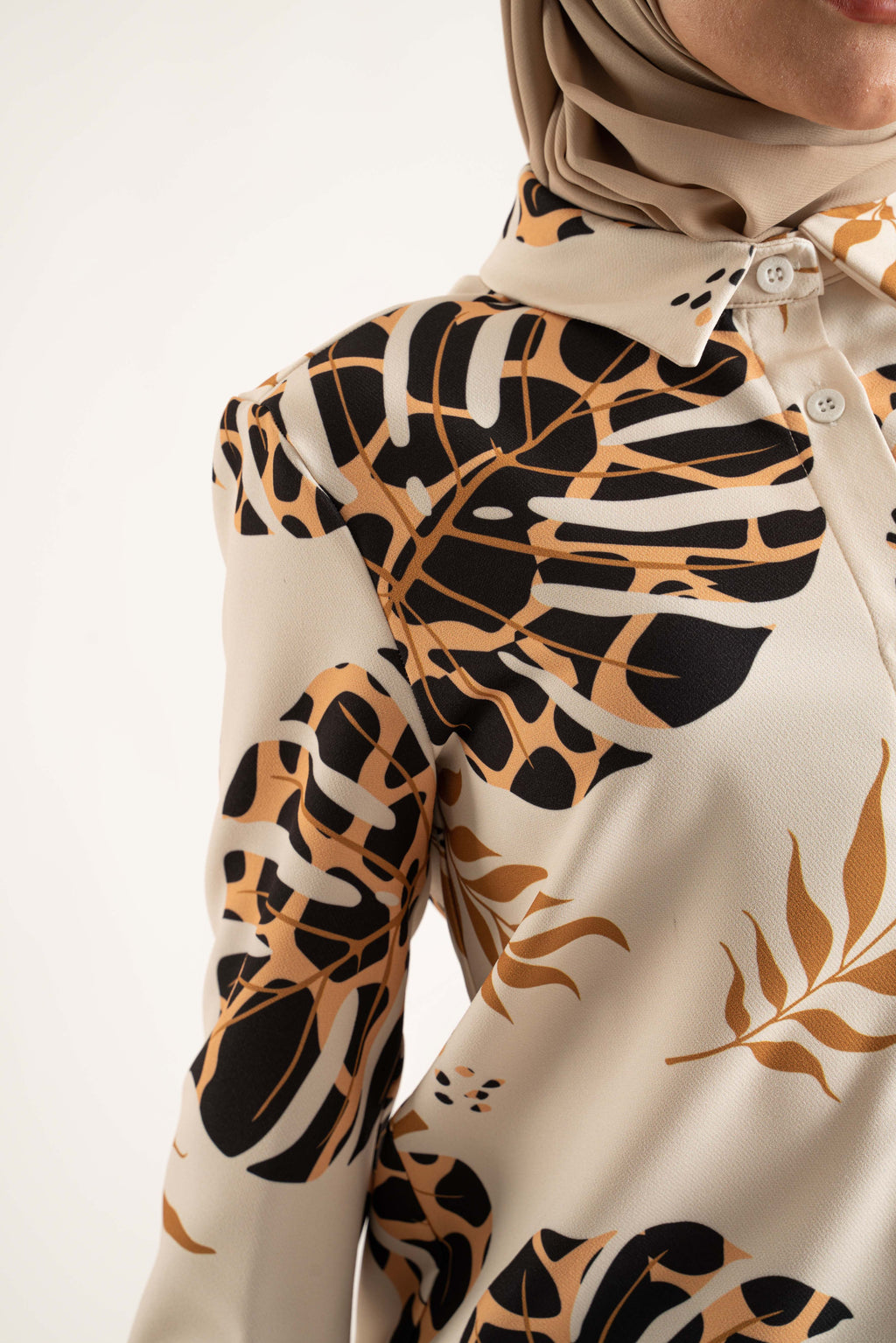 Pink hearted Shirt - Modest Dresses, Abaya, Long Sleeve dress!