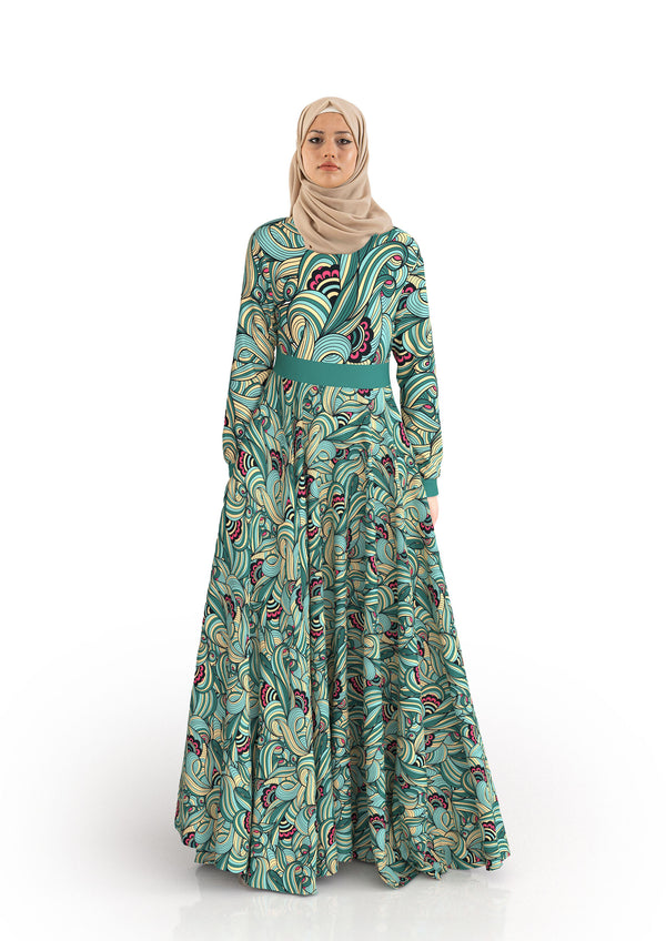 Muumuu dress Modest Dress Hijab Fashion
