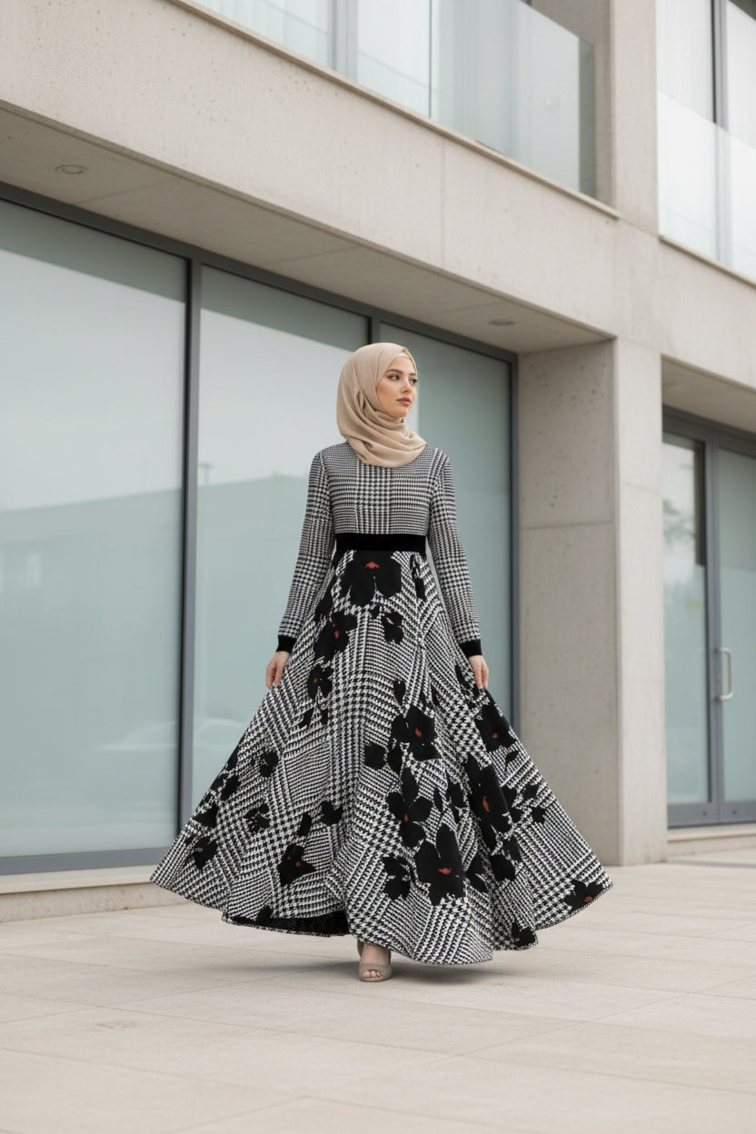 long dress hijab modern Hijab Fashion Long Dress Outfit Ideas You Will Love