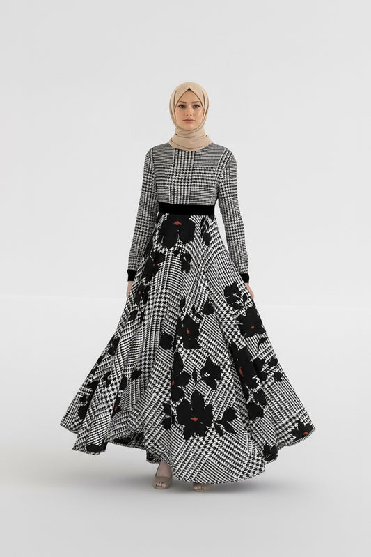 Nellie Maxi Dress Modest Hijab Fashion