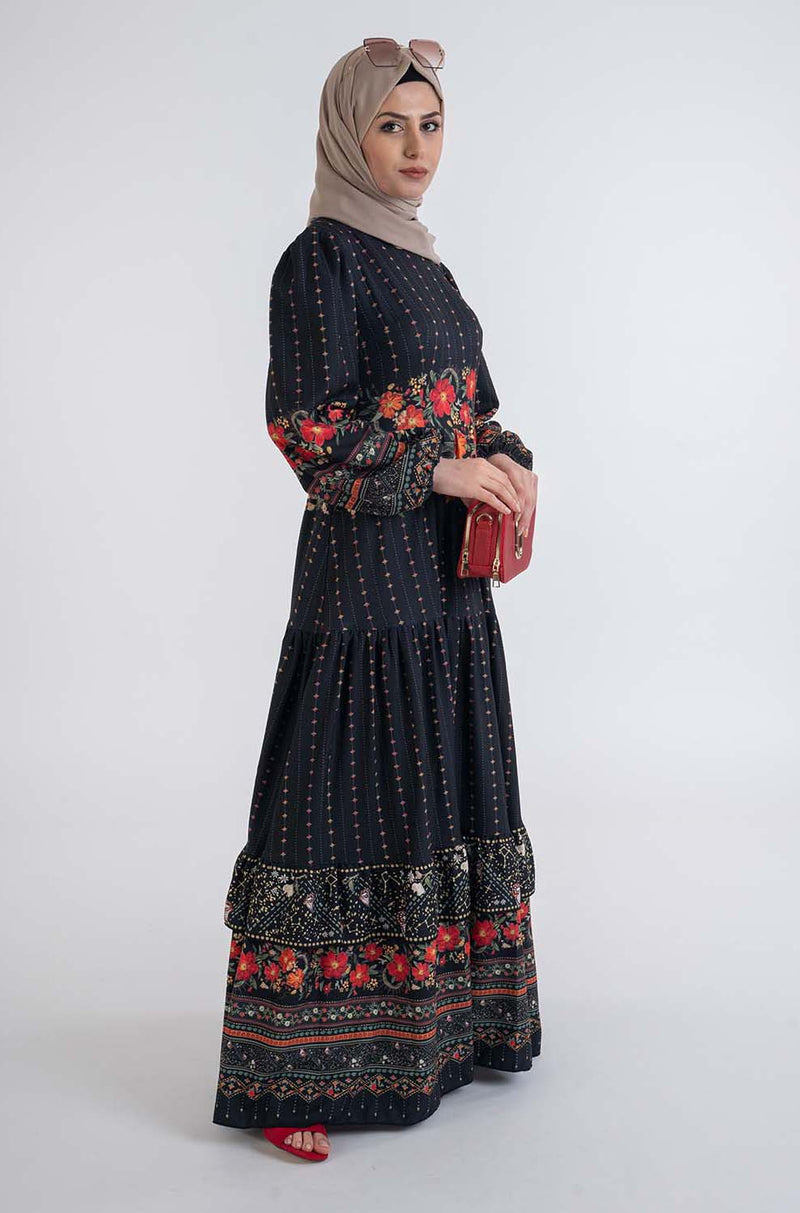 AURA Dress - Modest Dresses, Abaya, Maxi, Long Sleeve dress!