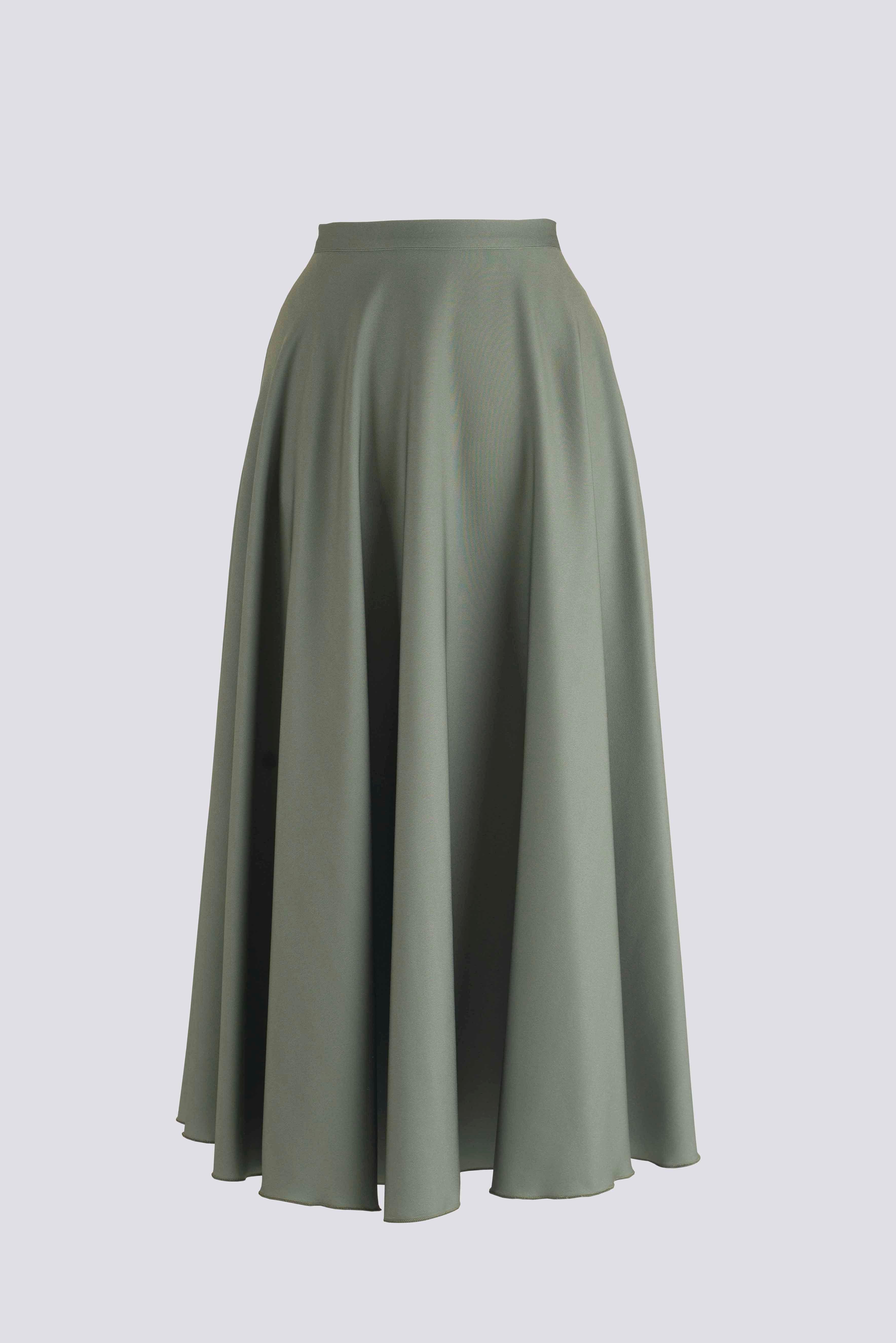 Basil Pleat Skirt - Modest Dresses, Abaya, Long Sleeve dress!
