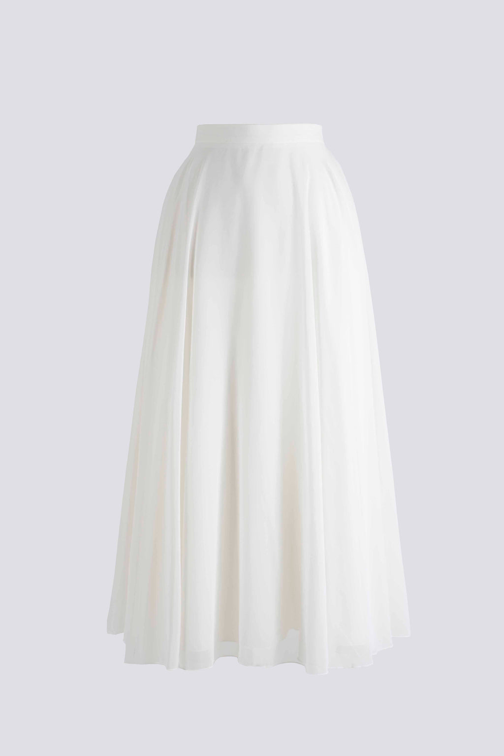 White Wave Skirt- Modest Dresses, Abaya, Long Sleeve dress!