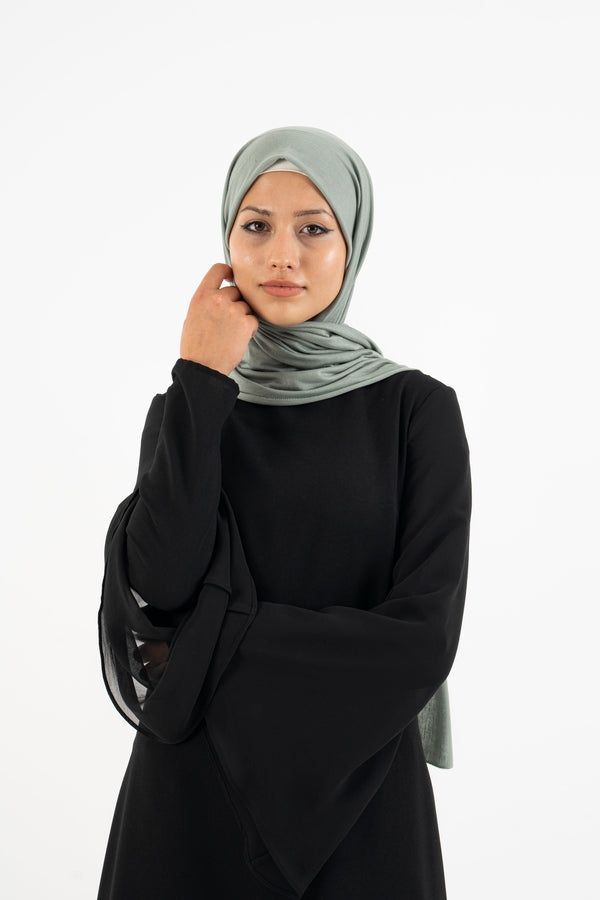 SeaGreen Premium Jersey Hijab - Modest Dresses, Abaya,
