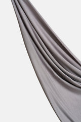 Pale Grey Premium Jersey Hijab - Modest Dresses, Abaya