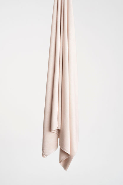 Pale Beige Premium Jersey Hijab - Modest Dresses, Abaya