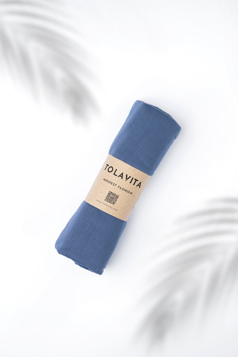 RoyalBlue Premium Jersey Hijab - Modest Dresses, Abaya,
