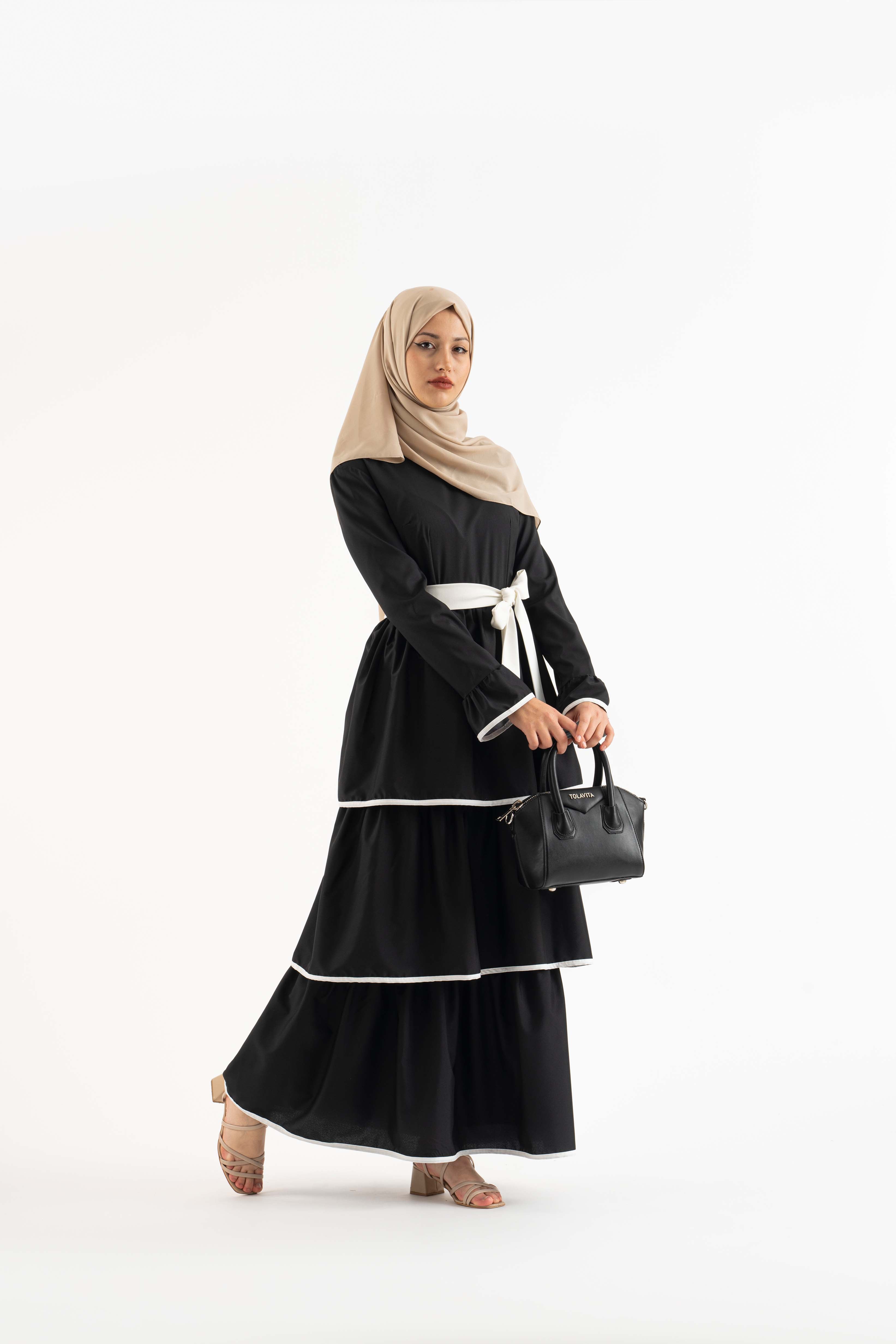 Amy Black Modest Dress Modest Dresses, Abaya, Long Sleeve dress!