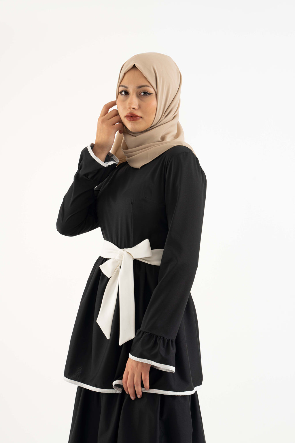 Amy Black Modest Dress Modest Dresses, Abaya, Long Sleeve dress!