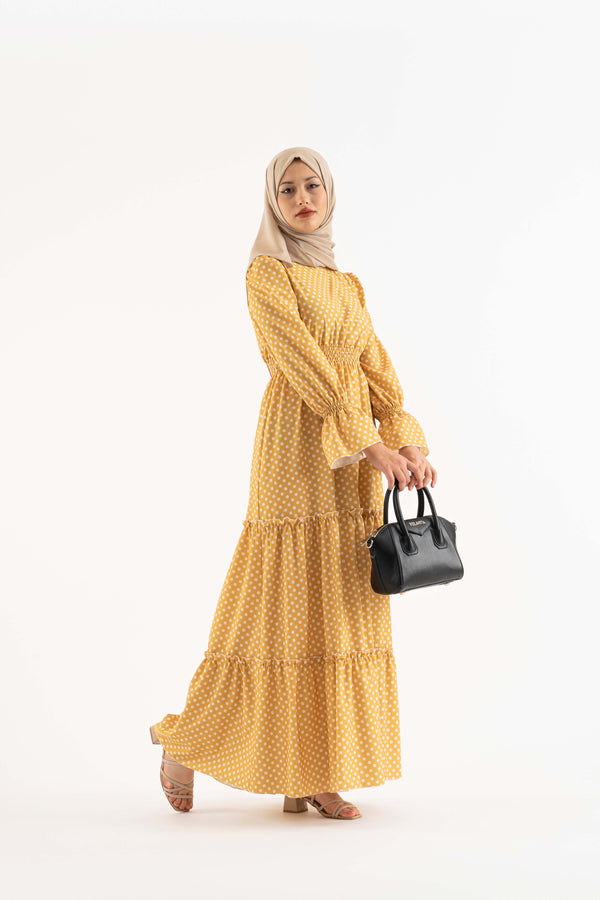 Apricot Modest Dress Modest Dresses, Abaya, Long Sleeve dress!
