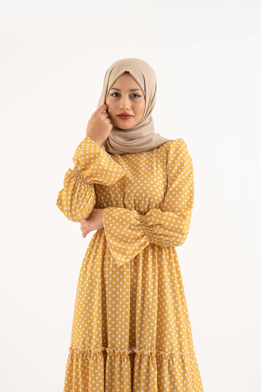 Apricot Modest Dress Modest Dresses, Abaya, Long Sleeve dress!