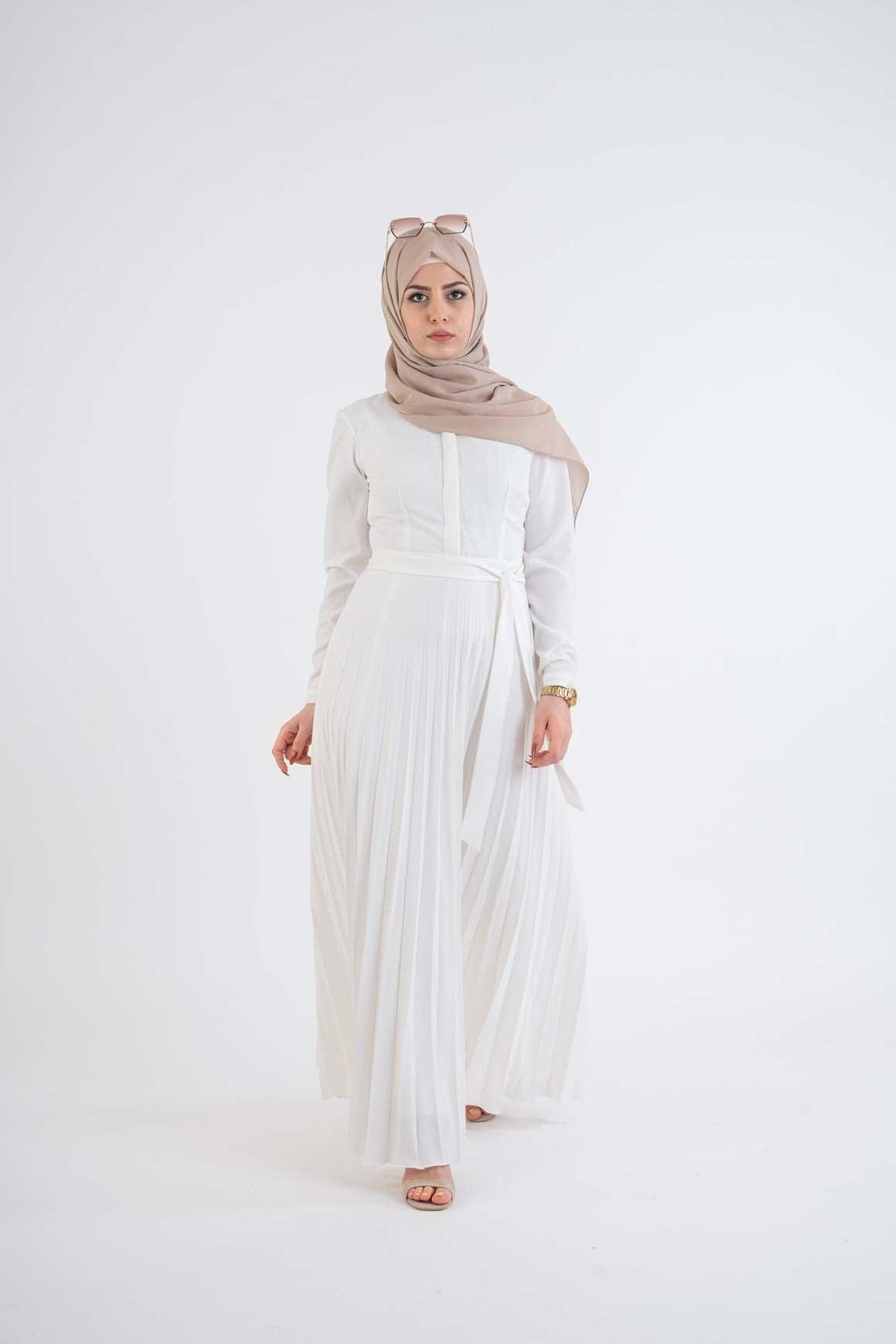 Aromatic pleat dress, Modest Dress, abaya, Maxi,long sleeve maxi dress