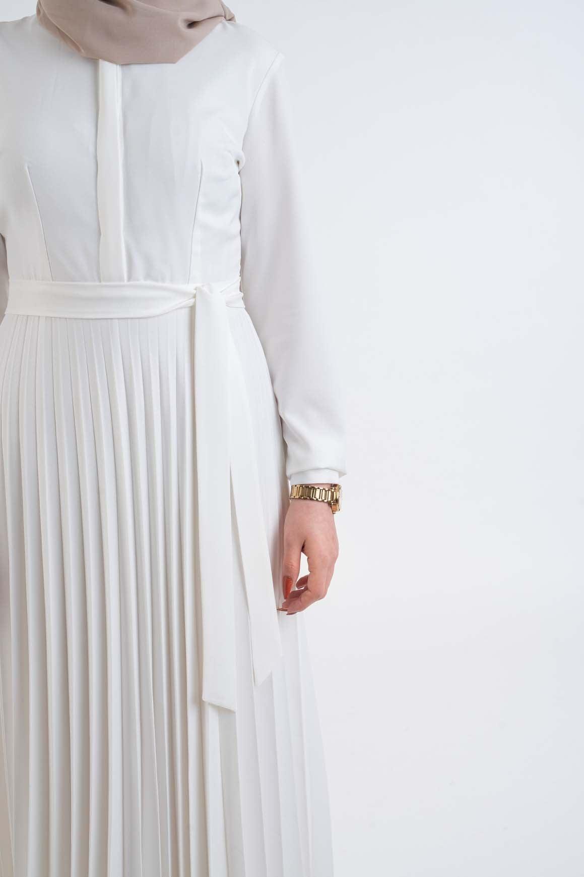 Aromatic pleat dress, Modest Dress, abaya, Maxi,long sleeve maxi dress