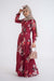 Palmaria floral pleat dress-Modesty Fashion