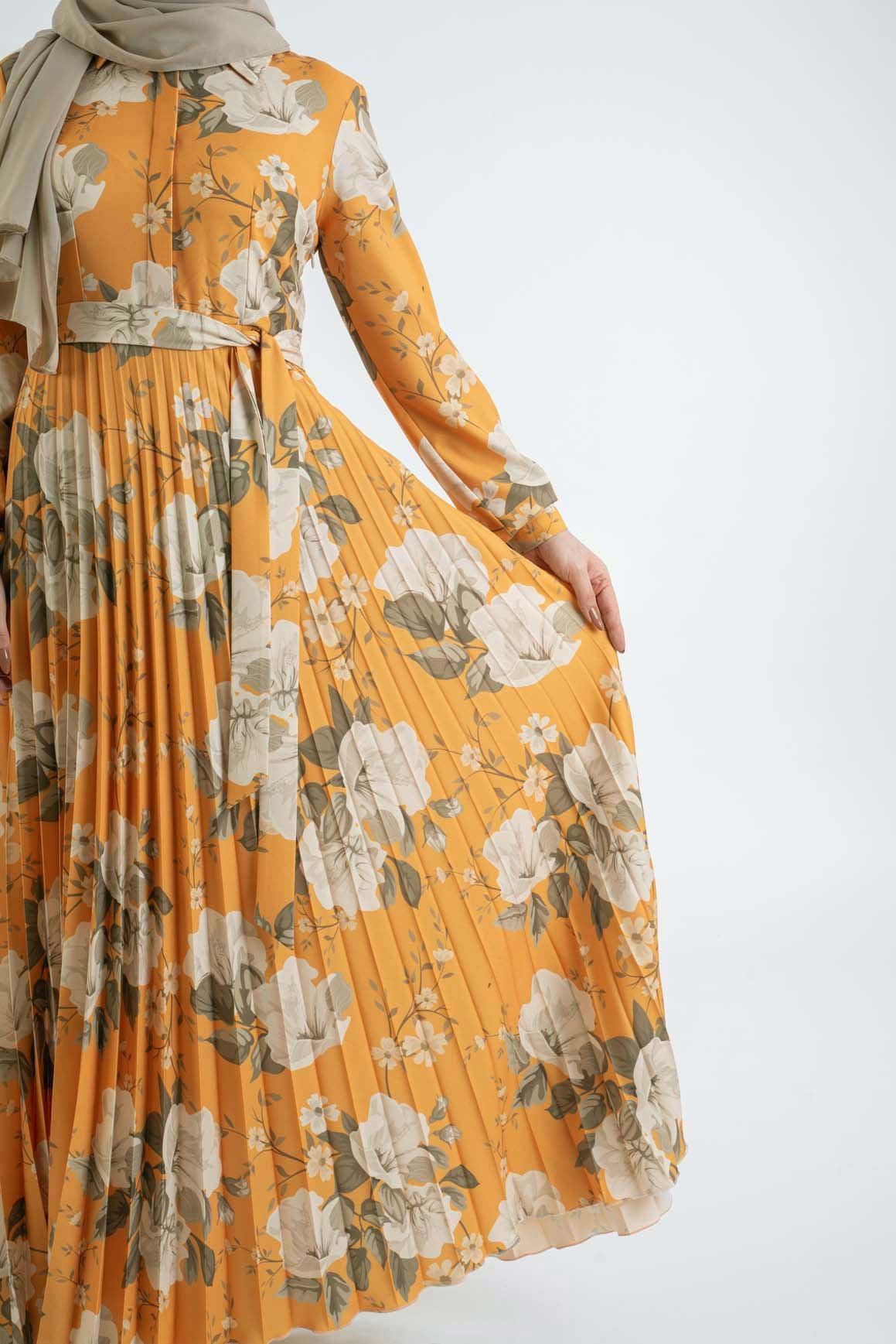 Ashlee pleat dress - Modest Dresses, Abaya, Long Sleeve dress!