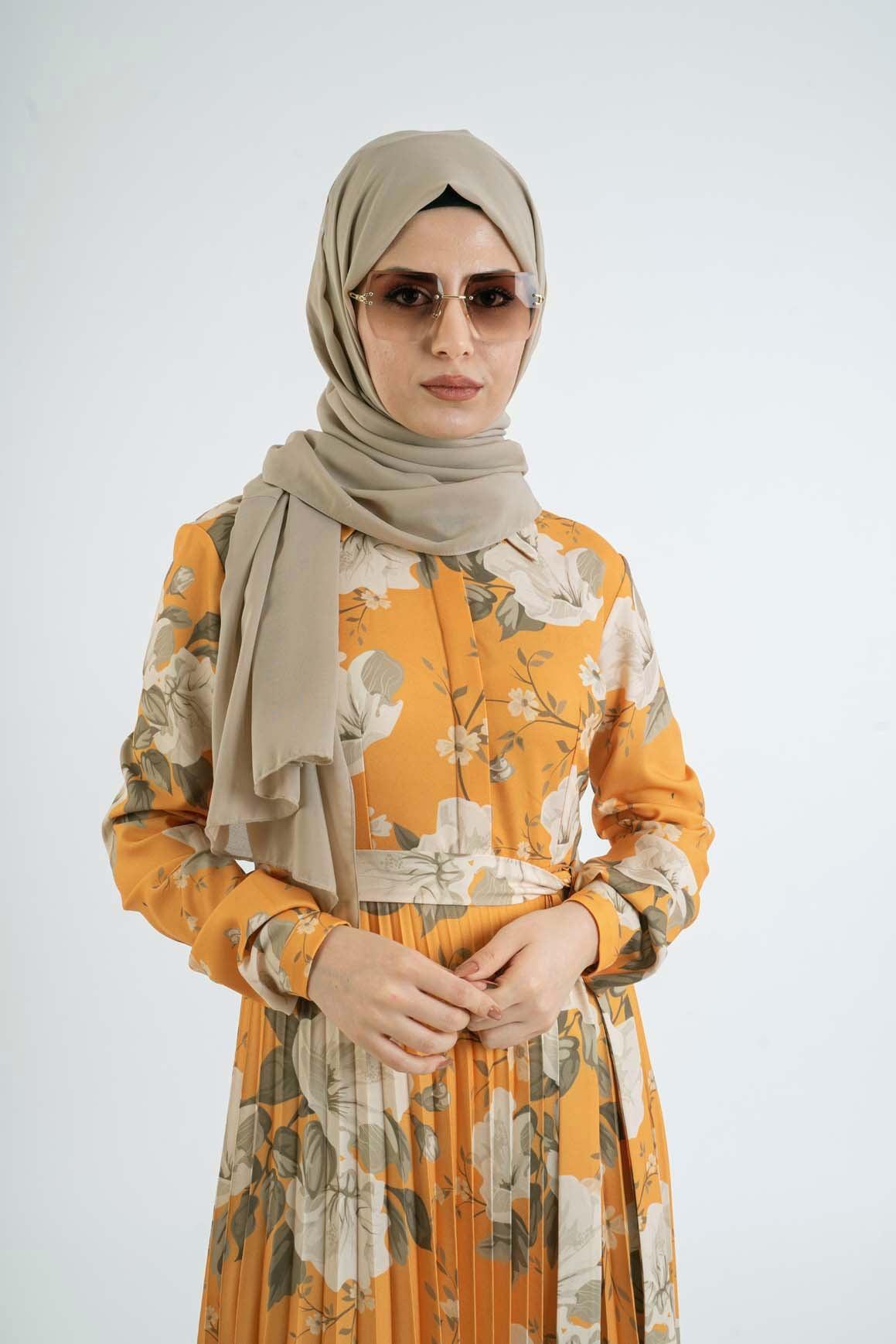 Ashlee pleat dress - Modest Dresses, Abaya, Long Sleeve dress!