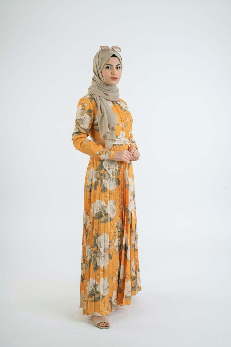 Ashlee pleat dress - Modest Dresses, Abaya, Long Sleeve dress!