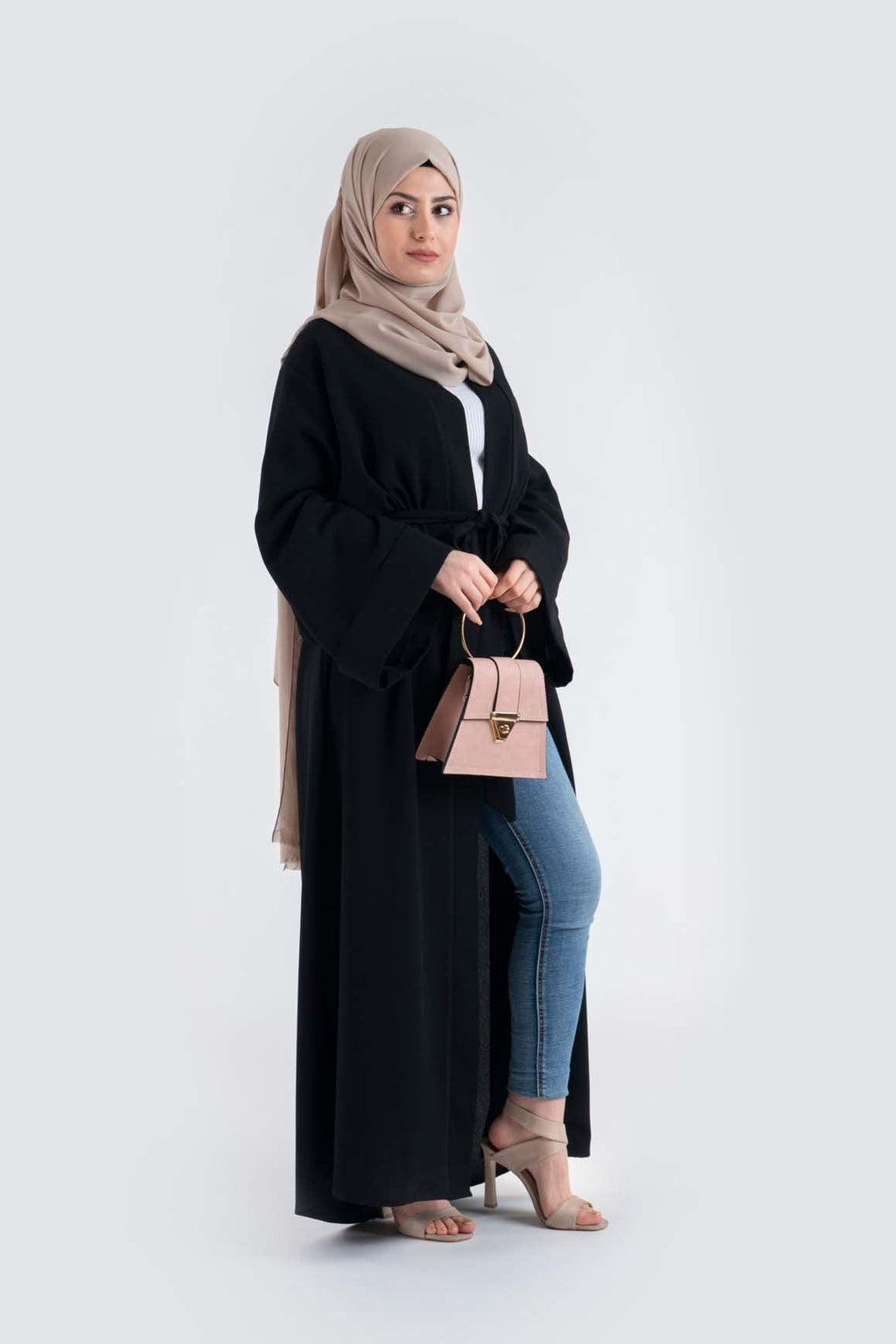 Black Abaya - Modest Dresses, Abaya, Maxi, Long Sleeve dress! US2 Black Abaya - Modest Dresses, Abaya, Maxi, Long Sleeve dress! US2