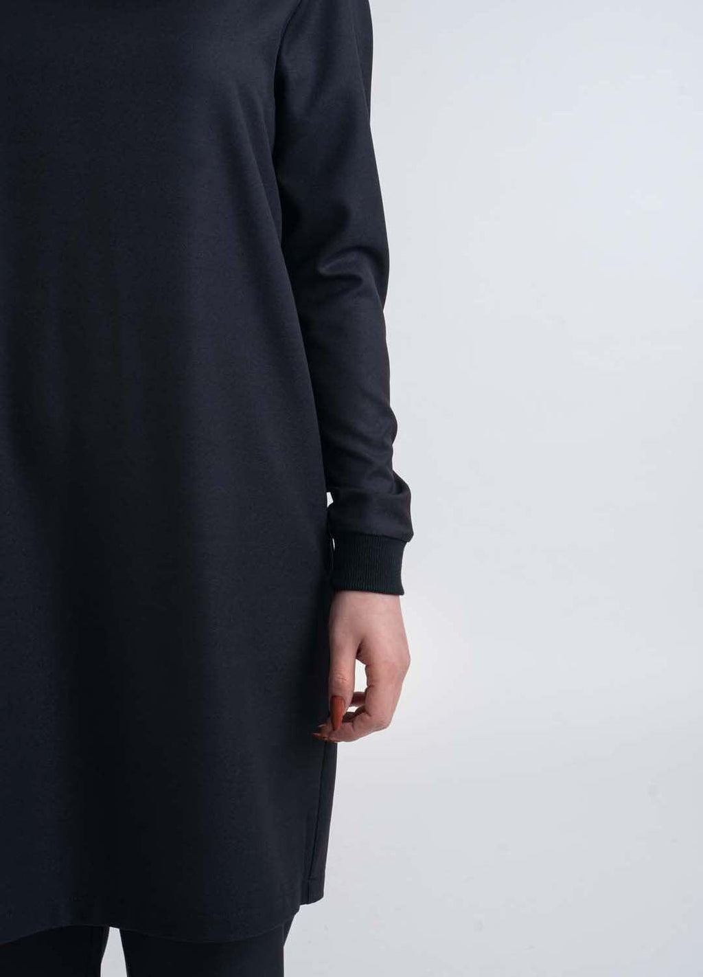 Black Hooded - Modest Dresses, Abaya, Maxi, Long Sleeve dress!