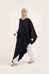 Black & White Ink Jumpsuit - Modest Dresses, Abaya, Long Sleeve dress!