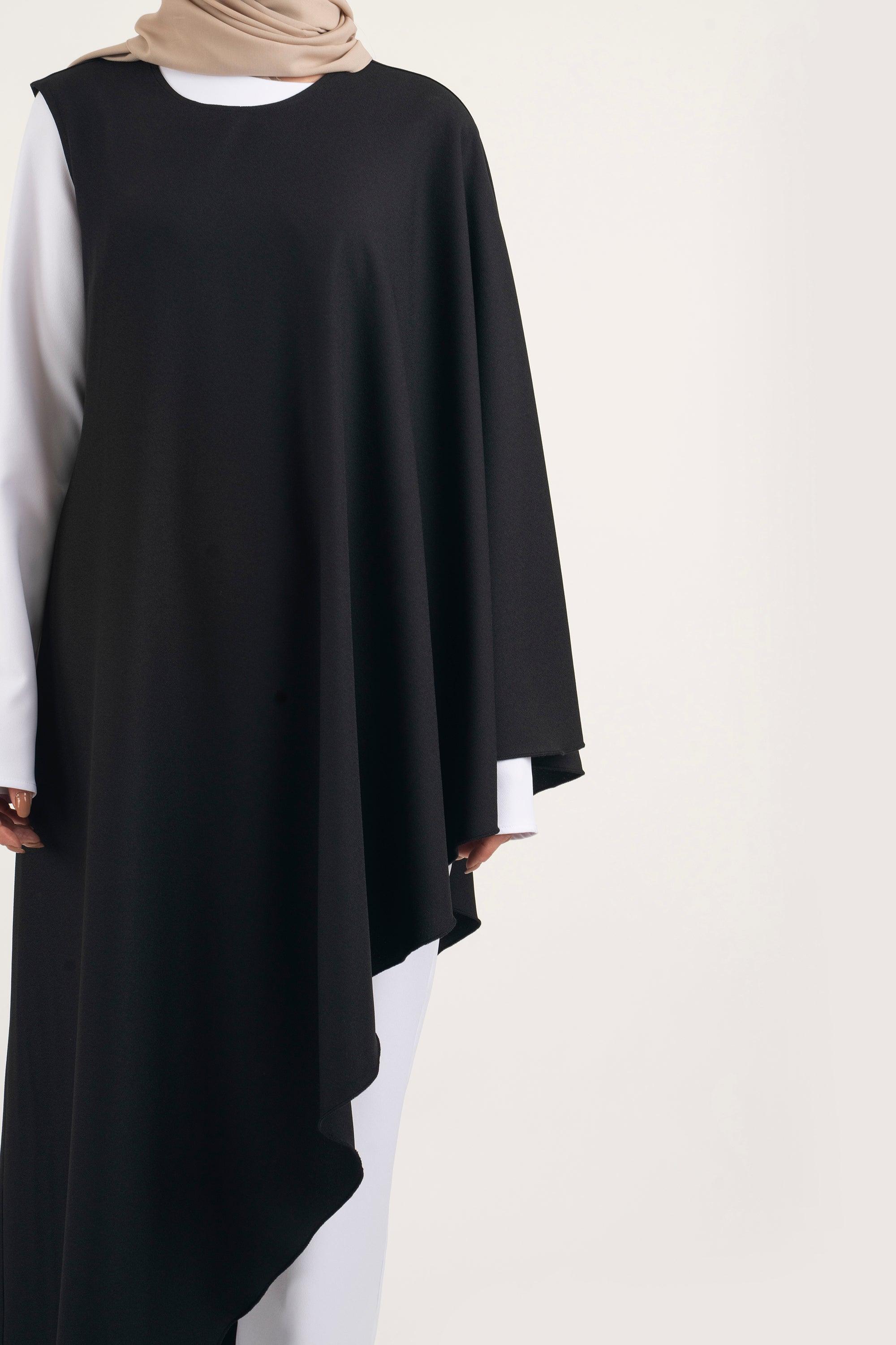 Black & White Ink Jumpsuit - Modest Dresses, Abaya, Long Sleeve dress!