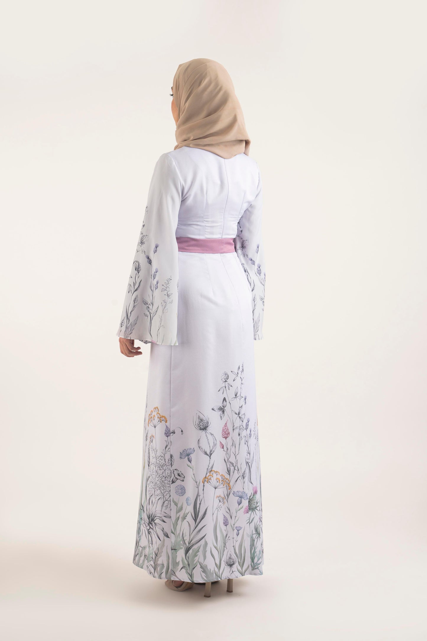 Calla Lily Dress - Modest Dresses, Abaya, Maxi, Long Sleeve dress!