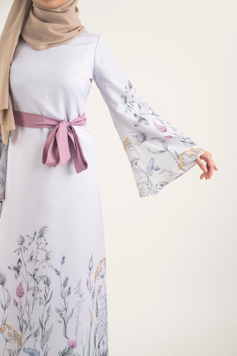 Calla Lily Dress - Modest Dresses, Abaya, Maxi, Long Sleeve dress!