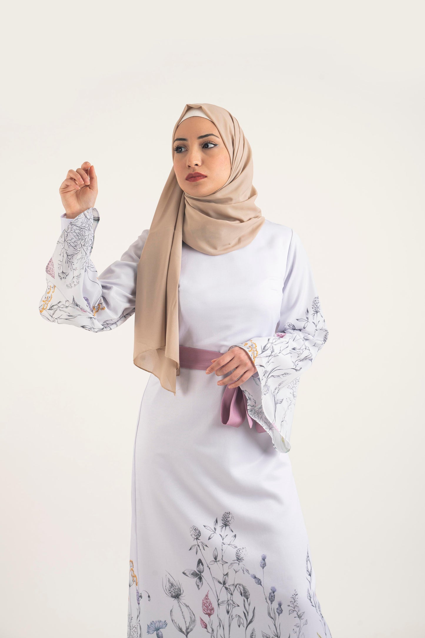 Calla Lily Dress - Modest Dresses, Abaya, Maxi, Long Sleeve dress!