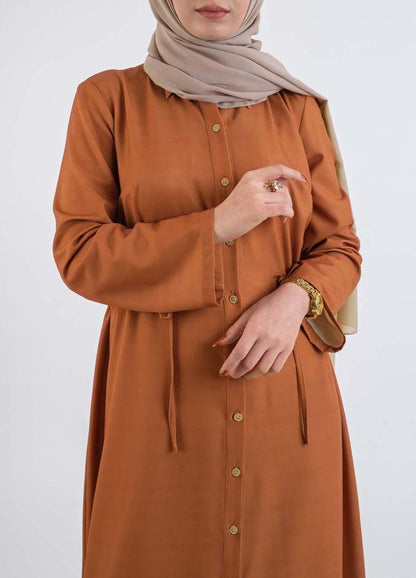 Carmen shirt dress- Modest Dresses, Abaya, Maxi, Long Sleeve dress!