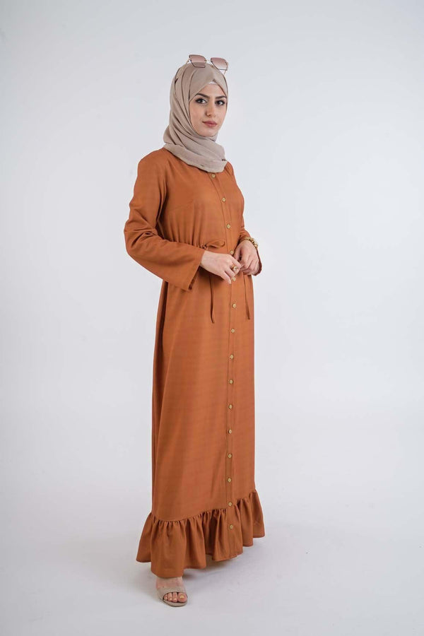 Carmen shirt dress- Modest Dresses, Abaya, Maxi, Long Sleeve dress!