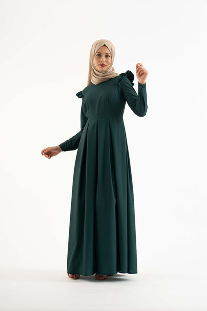 Celadon Dark Modest Dress Modest Dresses, Abaya, Long Sleeve dress!