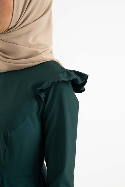 Celadon Dark Modest Dress Modest Dresses, Abaya, Long Sleeve dress!