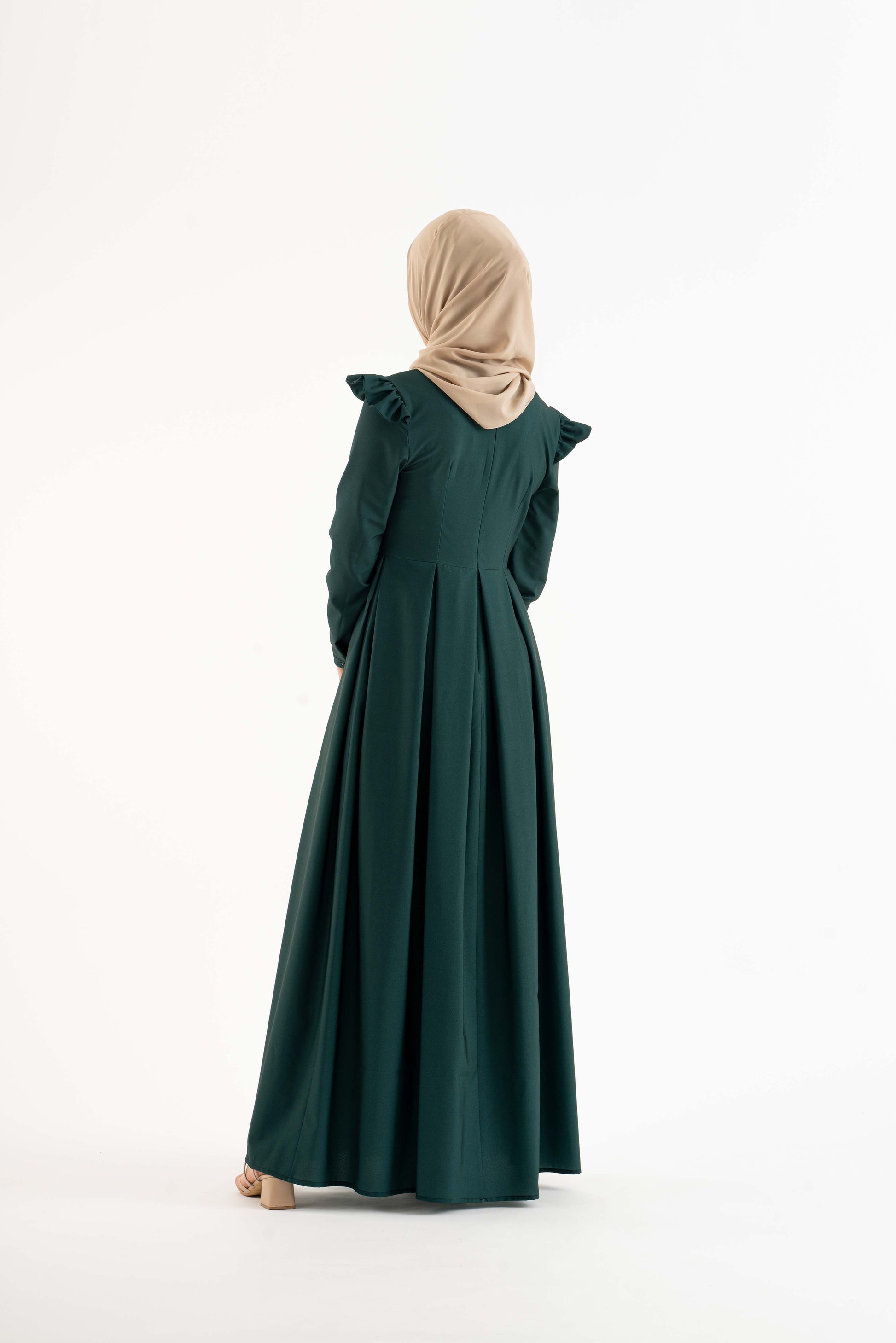 Celadon Dark Modest Dress Modest Dresses, Abaya, Long Sleeve dress!