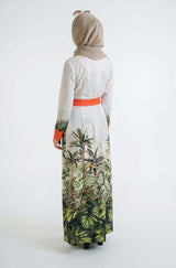 Clara Print kimono - Modest Dresses, Abaya, Long Sleeve dress!