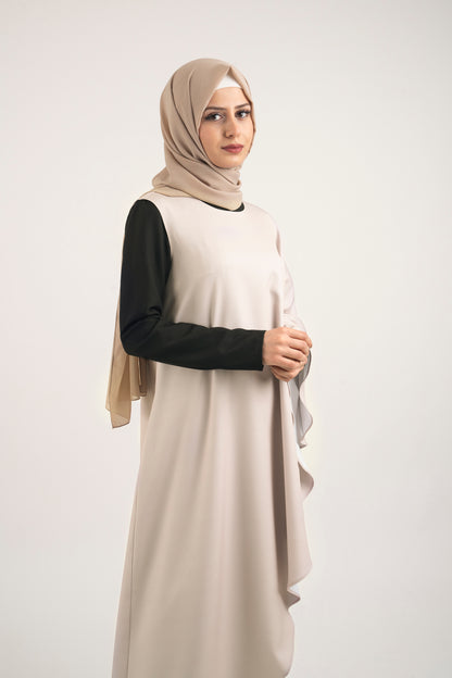 Cosmic Latte Tulum - Modest Dresses, Abaya, Long Sleeve dress!