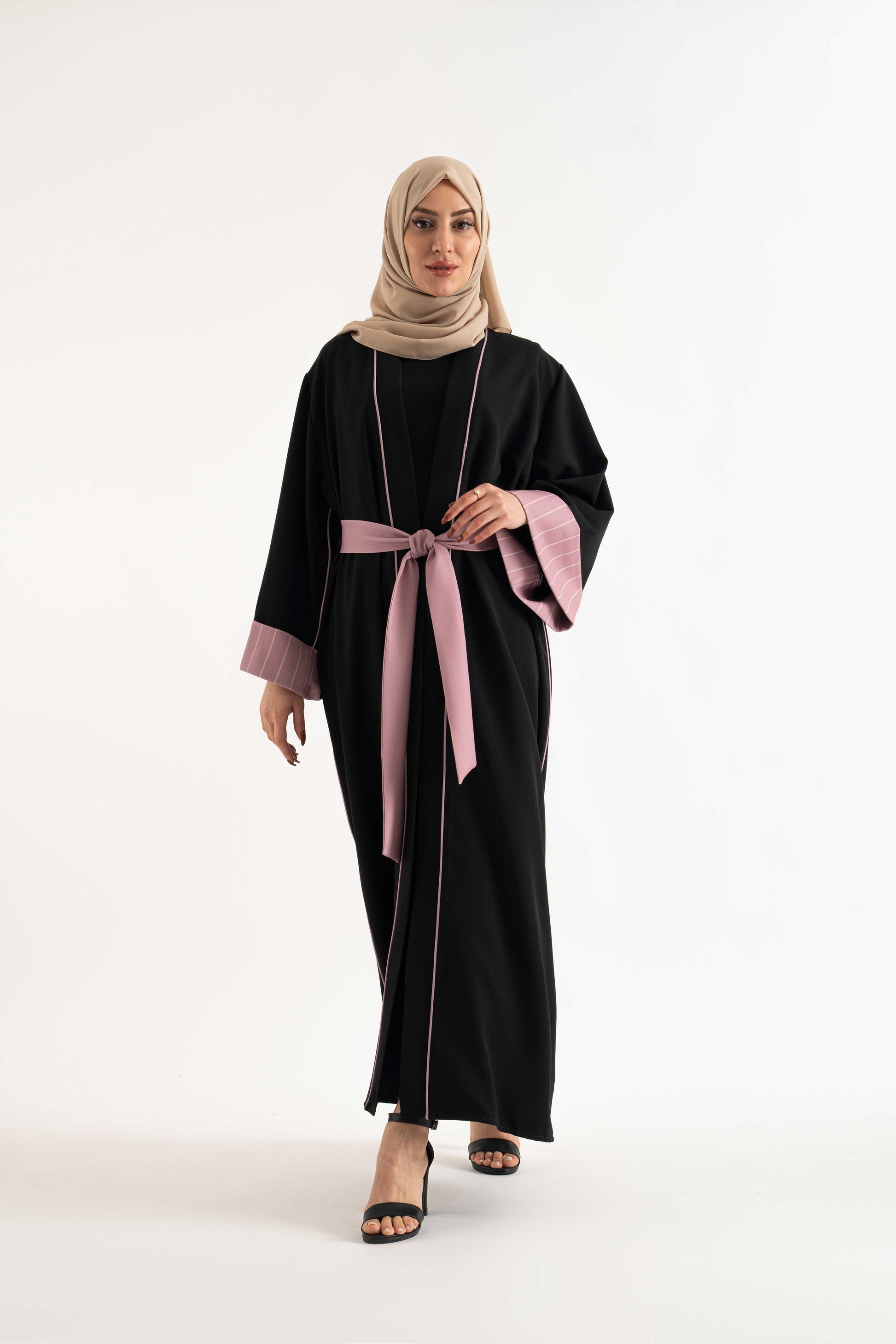 DREAMA Black Abaya- Modest Dresses, Abaya,Maxi, Long Sleeve dress!