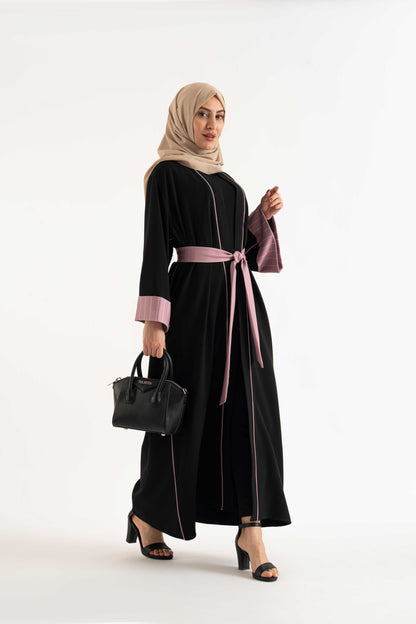 DREAMA Black Abaya- Modest Dresses, Abaya,Maxi, Long Sleeve dress!