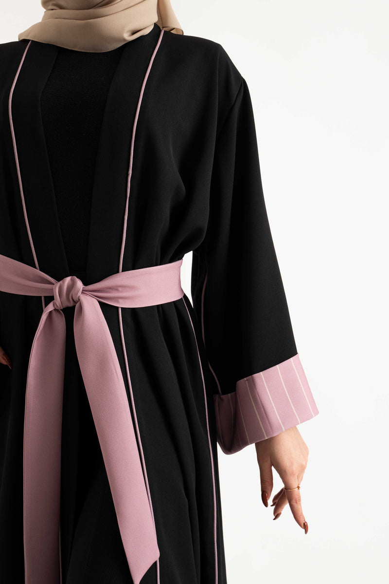 DREAMA Black Abaya- Modest Dresses, Abaya,Maxi, Long Sleeve dress!