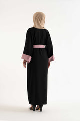 DREAMA Black Abaya- Modest Dresses, Abaya,Maxi, Long Sleeve dress!