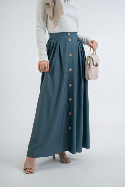 Robin blue Skirt - Modest Dresses, Abaya, Long Sleeve dress!