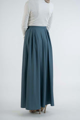 Robin blue Skirt - Modest Dresses, Abaya, Long Sleeve dress!