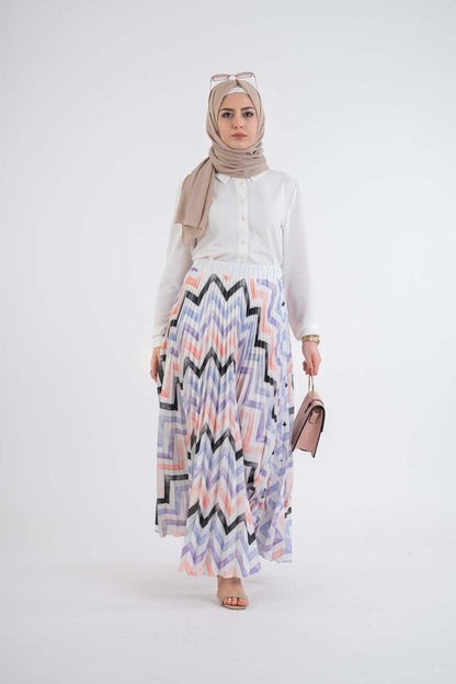 LOEWE Zigzag Skirt - Modest Dresses, Abaya, Long Sleeve dress!