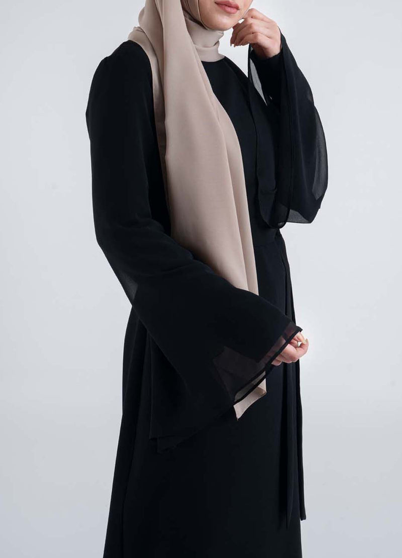 Elegant black Dress- Modest Dresses, Abaya, Long Sleeve dress!