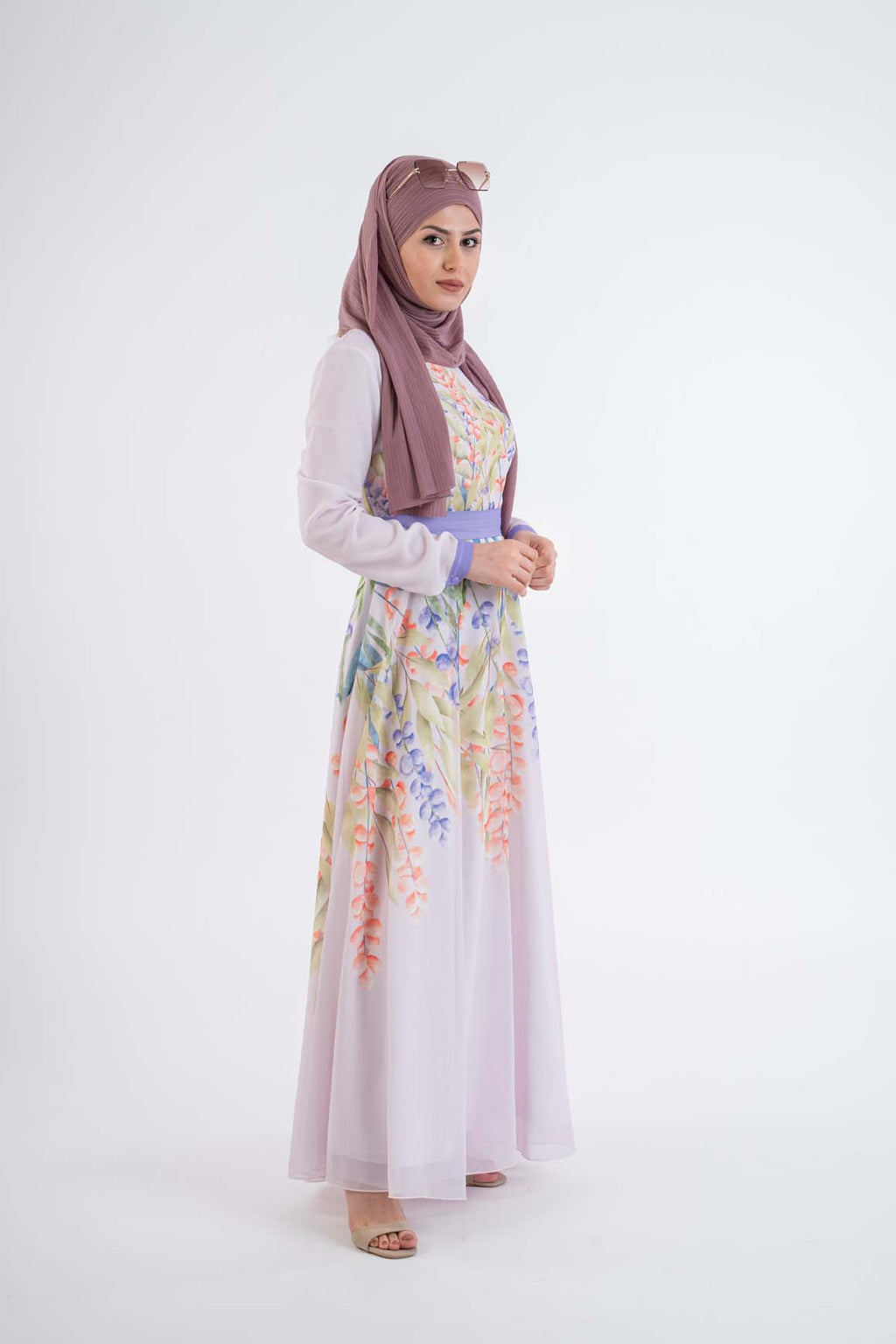 Emily lilac dress - Modest Dresses, Abaya, Long Sleeve dress!