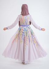 Emily lilac dress - Modest Dresses, Abaya, Long Sleeve dress!